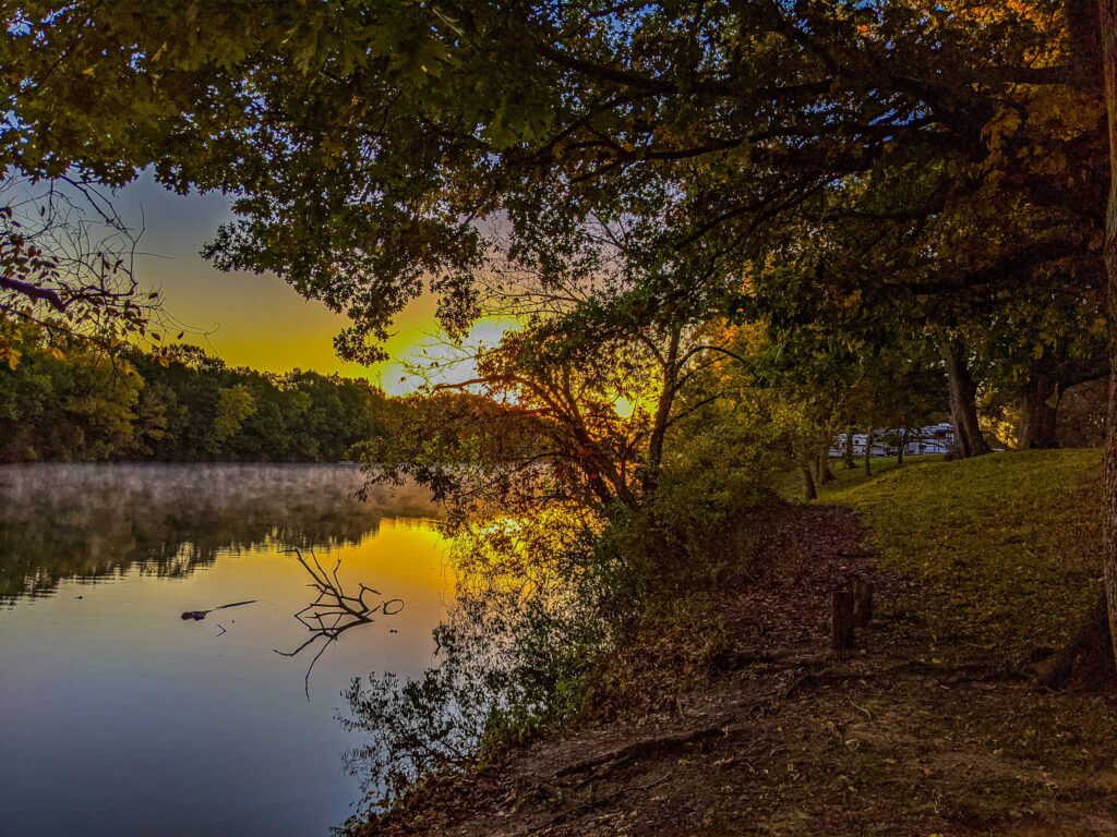 Bluff landing